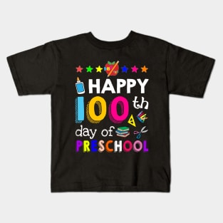 Happy 100 Days Of preschool  Awesome T shirt For K Kids T-Shirt